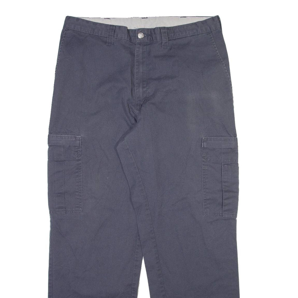 DICKIES Cargo Mens Trousers Grey Regular Straight W36 L32