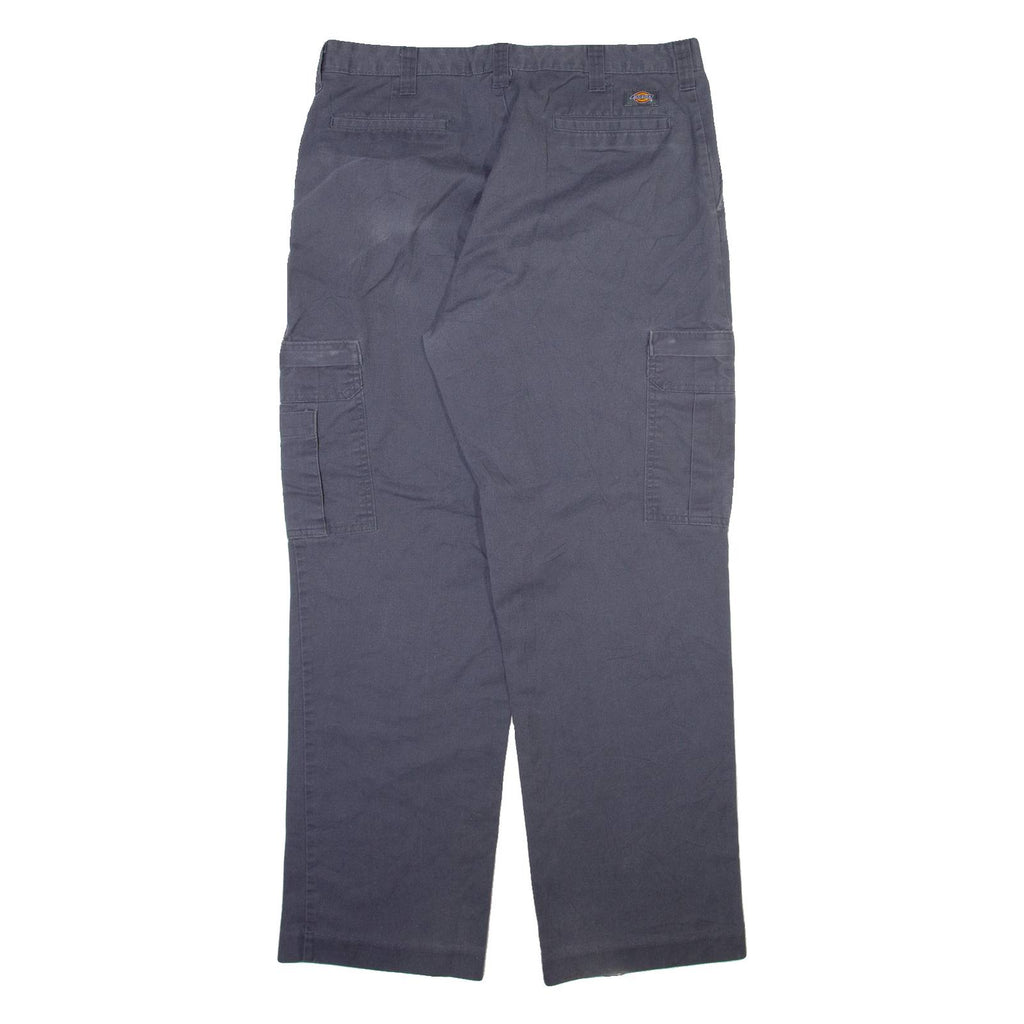 DICKIES Cargo Mens Trousers Grey Regular Straight W36 L32