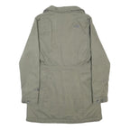 THE NORTH FACE Womens Green Jacket S Polyester Blend Double Breasted Zip Casual