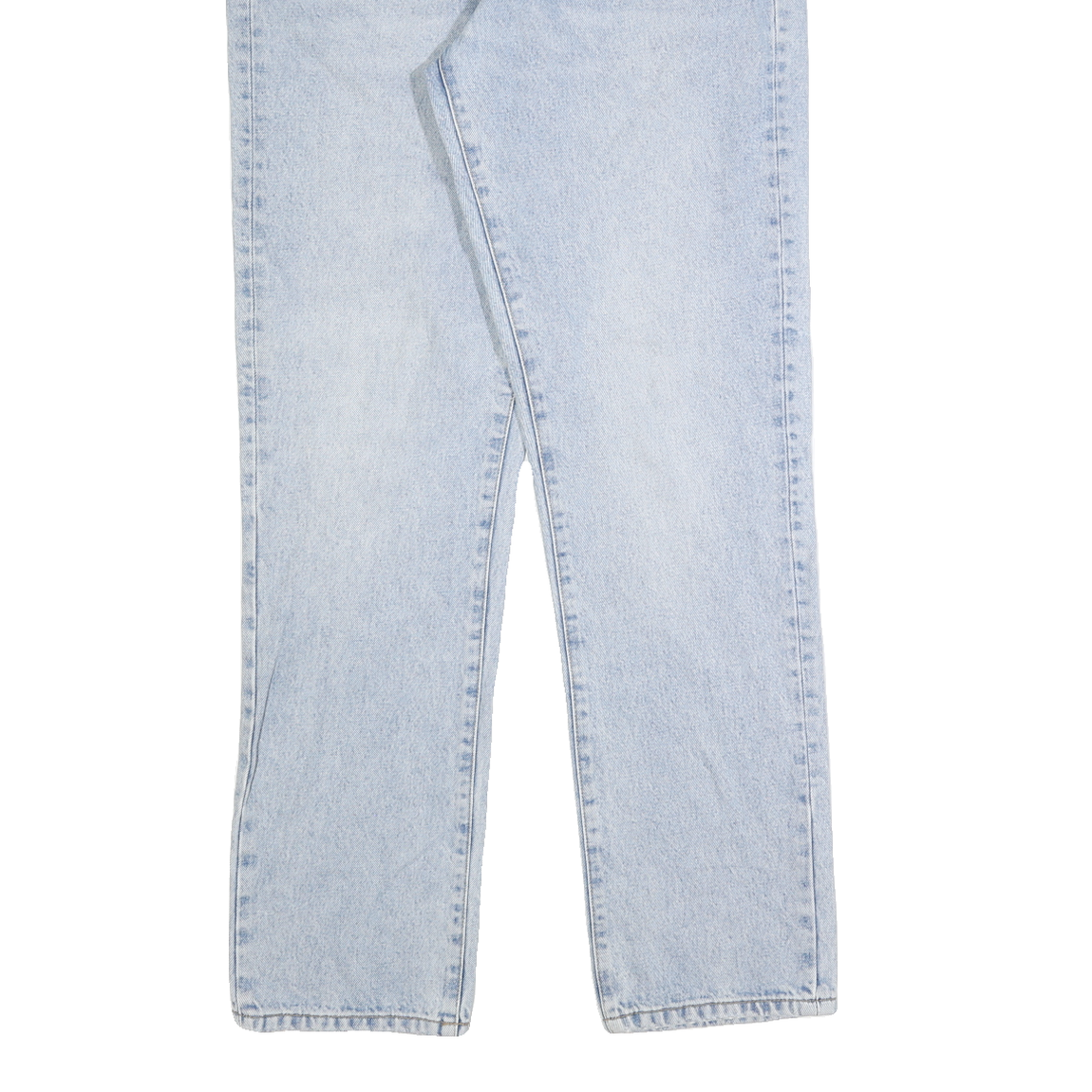 ZARA Womens Light Blue Regular Fit Straight Leg Denim Jeans Cotton W32 L32