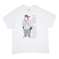 BEN DAVIS Funky Monkey Mens White Graphic T-Shirt XL Short Sleeve Cotton