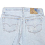 LEVI'S Mens Shorts Blue Casual Denim M W33 Frayed Hem Vintage Style