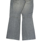 HBT Mens Jeans Blue Regular Bootcut Denim Light W30 L30 Zip Cotton Casual