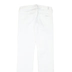 7 FOR ALL MANKIND Womens Regular Fit Straight Denim White Cotton Blend Zip W26
