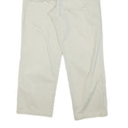 SERGIO TACCHINI Mens Regular Beige Cotton Blend Zip Trousers W31 L29 Casual Wear