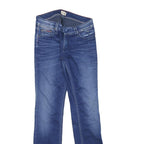TOMMY HILFIGER Womens Regular Blue Jeans Denim Medium W26 L30 Stylish Faded Wash
