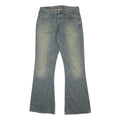 BIGSTAR Womens Jeans Blue Relaxed Bootcut Denim Light W30 L34 Button Closure