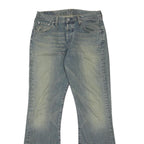 BIGSTAR Womens Jeans Blue Relaxed Bootcut Denim Light W30 L34 Button Closure