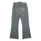 BIGSTAR Womens Jeans Blue Relaxed Bootcut Denim Light W30 L34 Button Closure