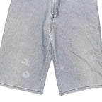 CHIEFTAIN Womens Shorts Light Blue Denim M W28 Casual Cotton Blend