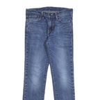 LEVI'S 511 Mens Blue Slim Skinny Denim Medium W30 L32 Stretch Cotton Blend Zip