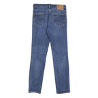 LEVI'S 511 Mens Blue Slim Skinny Denim Medium W30 L32 Stretch Cotton Blend Zip