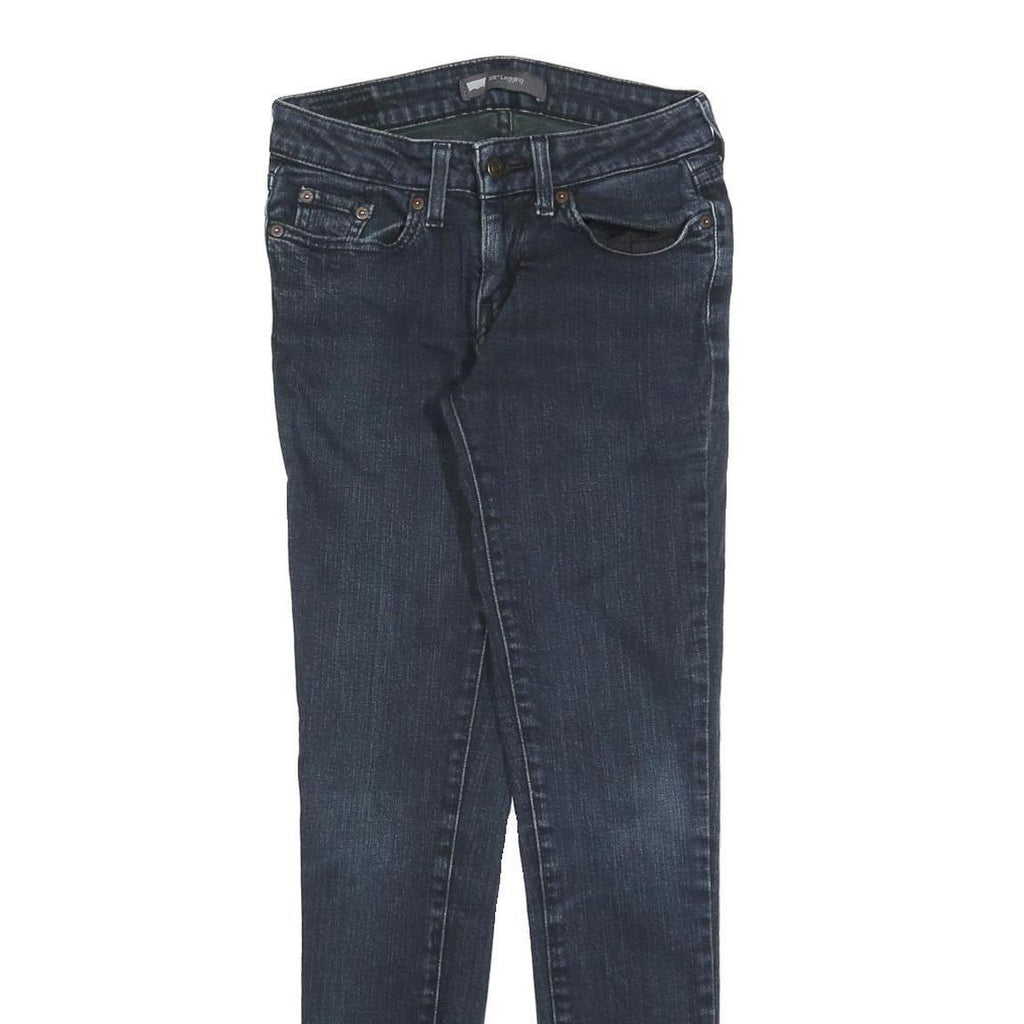 LEVI'S 535 Womens Slim Dark Blue Denim Slim Skinny Jeans W24 L30