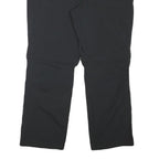 ODLO Womens Polyester Blend Black Regular Fit Straight Trousers W33 L26 Outdoor