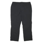 ODLO Womens Polyester Blend Black Regular Fit Straight Trousers W33 L26 Outdoor