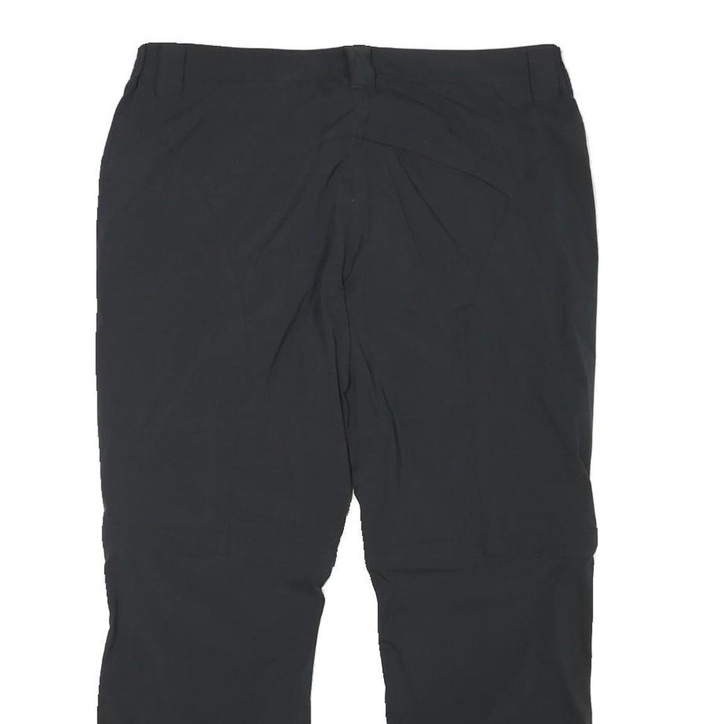 ODLO Womens Polyester Blend Black Regular Fit Straight Trousers W33 L26 Outdoor