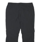 ODLO Womens Polyester Blend Black Regular Fit Straight Trousers W33 L26 Outdoor