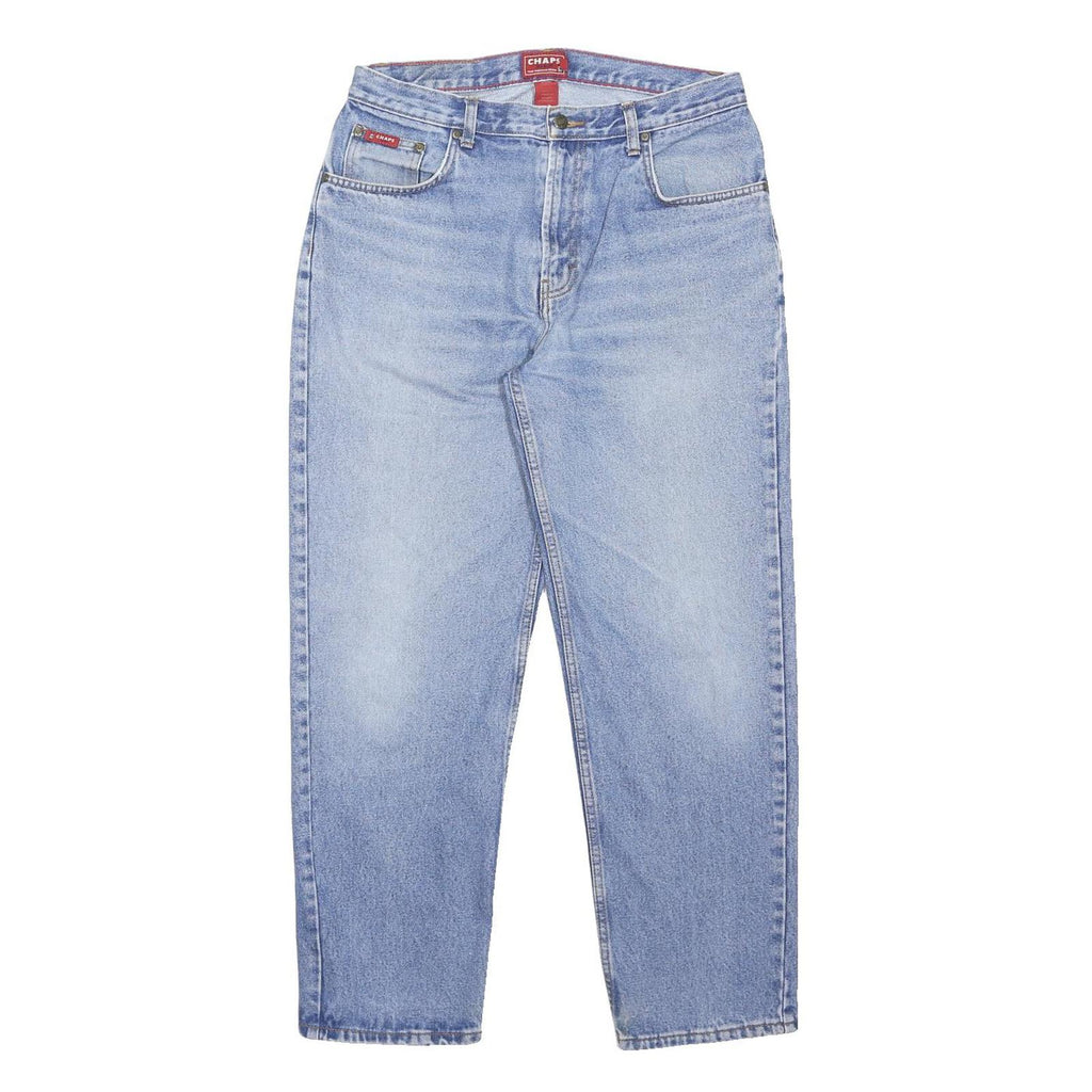 CARHARTT Mens Classic Blue Denim Classic Jeans W38 L28 Button Closure