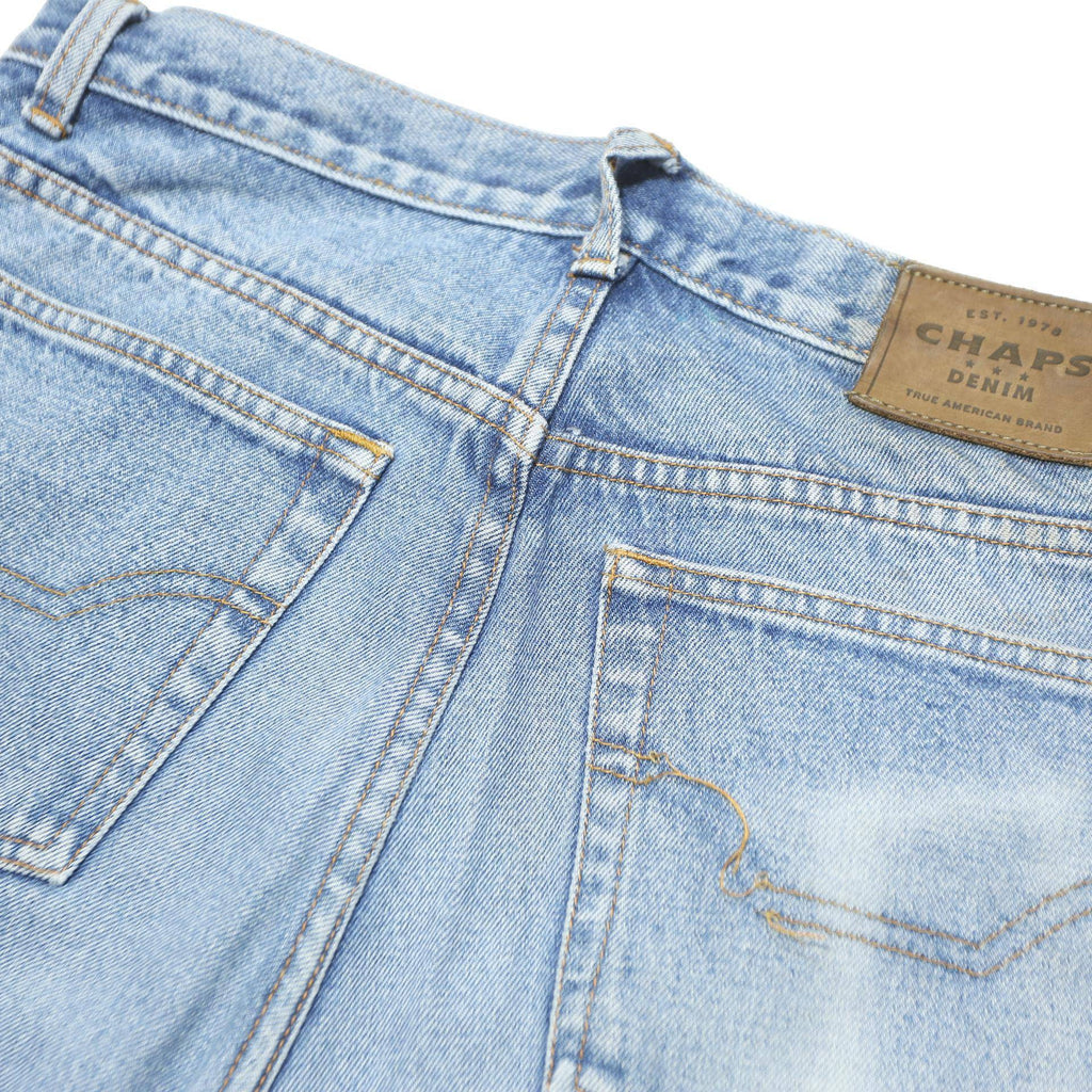 CARHARTT Mens Classic Blue Denim Classic Jeans W38 L28 Button Closure