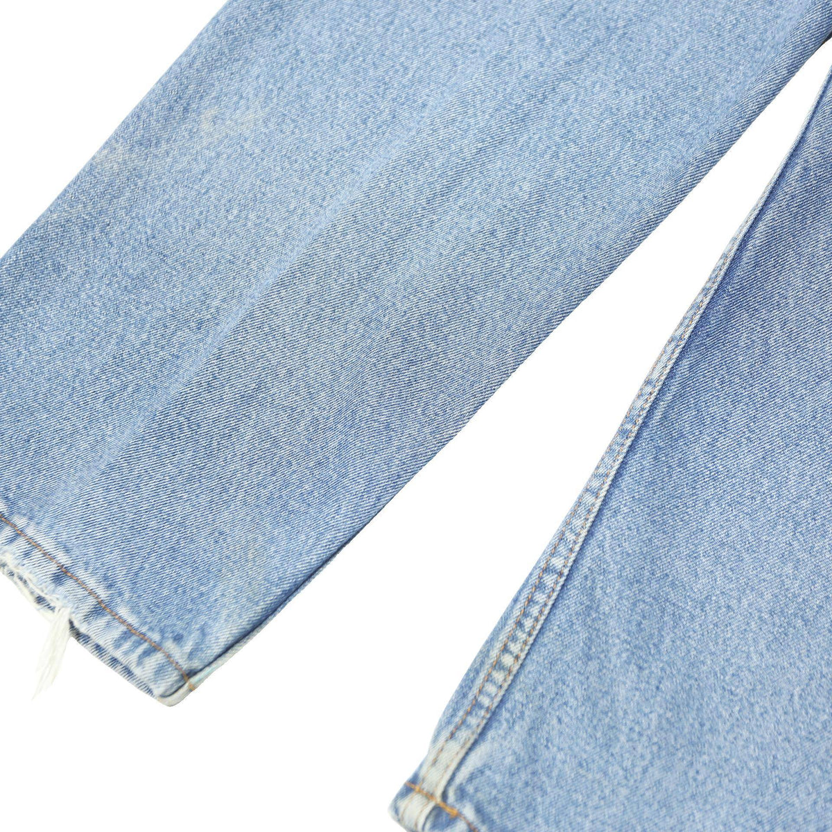 CARHARTT Mens Classic Blue Denim Classic Jeans W38 L28 Button Closure