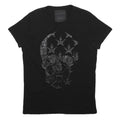 PHILIPP PLEIN Womens Black Skull Graphic T-Shirt M Short Sleeve Crew Neck