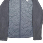 NEW BALANCE Womens Grey & Charcoal Activewear Jacket M Polyester Zip Plain