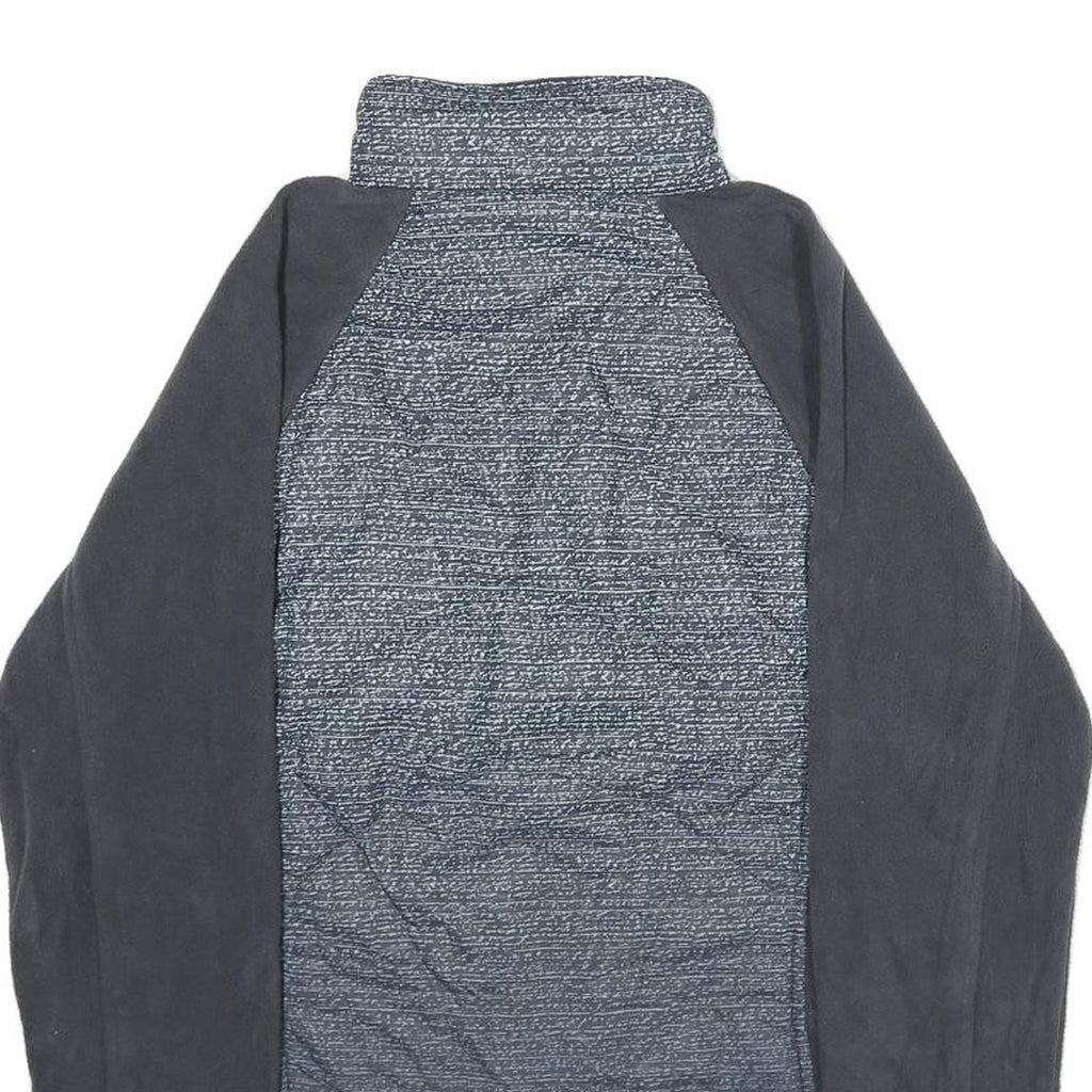 NEW BALANCE Womens Grey & Charcoal Activewear Jacket M Polyester Zip Plain