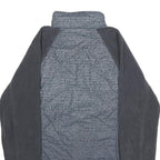 NEW BALANCE Womens Grey & Charcoal Activewear Jacket M Polyester Zip Plain