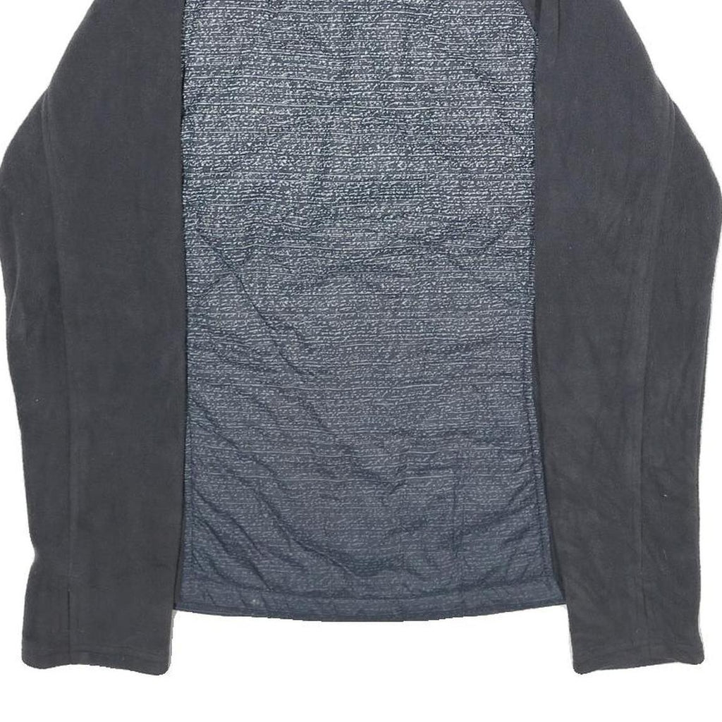 NEW BALANCE Womens Grey & Charcoal Activewear Jacket M Polyester Zip Plain