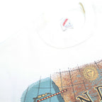 JERZEES Mens White San Diego Crew Neck L Cotton Blend Crew Neck Sweatshirt
