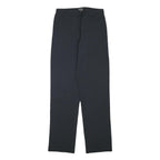 ESPRIT Womens Black Regular Fit Straight Leg Trousers W26 L30 Classic Workwear