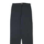 ESPRIT Womens Black Regular Fit Straight Leg Trousers W26 L30 Classic Workwear