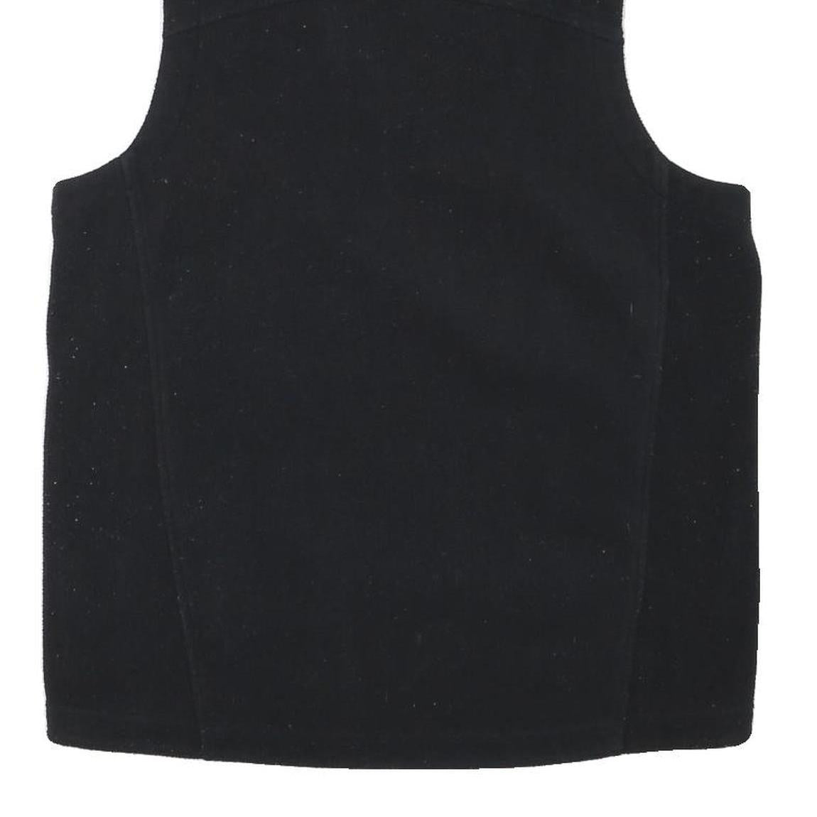 BERGHAUS Mens Black Fleece Waistcoat M Polyester Blend Zip Outdoor Vest