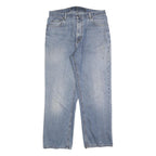 NAUTICA Mens Jeans Blue Relaxed Straight Denim Medium W34 L30 Casual Zip Fly