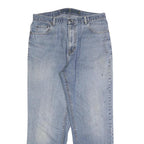 NAUTICA Mens Jeans Blue Relaxed Straight Denim Medium W34 L30 Casual Zip Fly