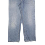 NAUTICA Mens Jeans Blue Relaxed Straight Denim Medium W34 L30 Casual Zip Fly