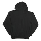 REEBOK Mens Black Pittsburgh Steelers Champions Hoodie L Cotton Blend Pullover