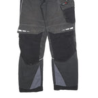 DICKIES Womens Black Cotton Blend Relaxed Workwear Trousers W30 L28