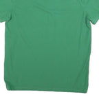 TOMMY HILFIGER Mens Green Slim Fit Short Sleeve Polo Shirt L Cotton Blend