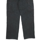CARHARTT Mens Jeans Black Loose Straight Denim Fair W32 L32 Workwear Zip