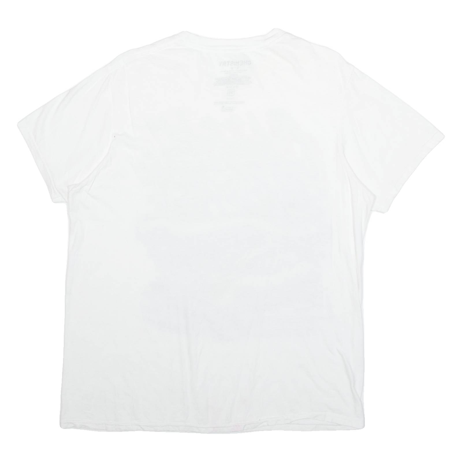 CHEMISTRY Chevrolet Mens T-Shirt White USA L