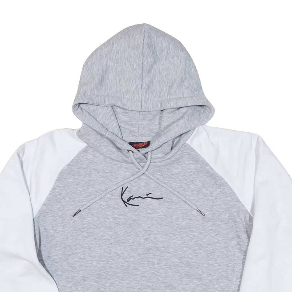 KARL KANI Cropped Stranger Things Womens Grey Hoodie M