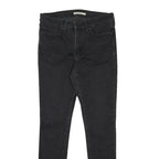 LEVI'S 311 Womens Jeans Black Slim Skinny Denim W30 L32 Zip Cotton Blend