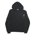 PUMA Mens Black Hoodie M Cotton Blend Pullover Hooded Sweatshirt