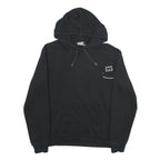 PUMA Mens Black Hoodie M Cotton Blend Pullover Hooded Sweatshirt