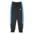 ADIDAS Mens Joggers Black & Blue Regular Tapered M W26 L31 Sportswear Track