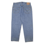 LEVI'S 550 Mens Jeans Blue Regular Tapered Denim Medium W38 L30 Relaxed Fit