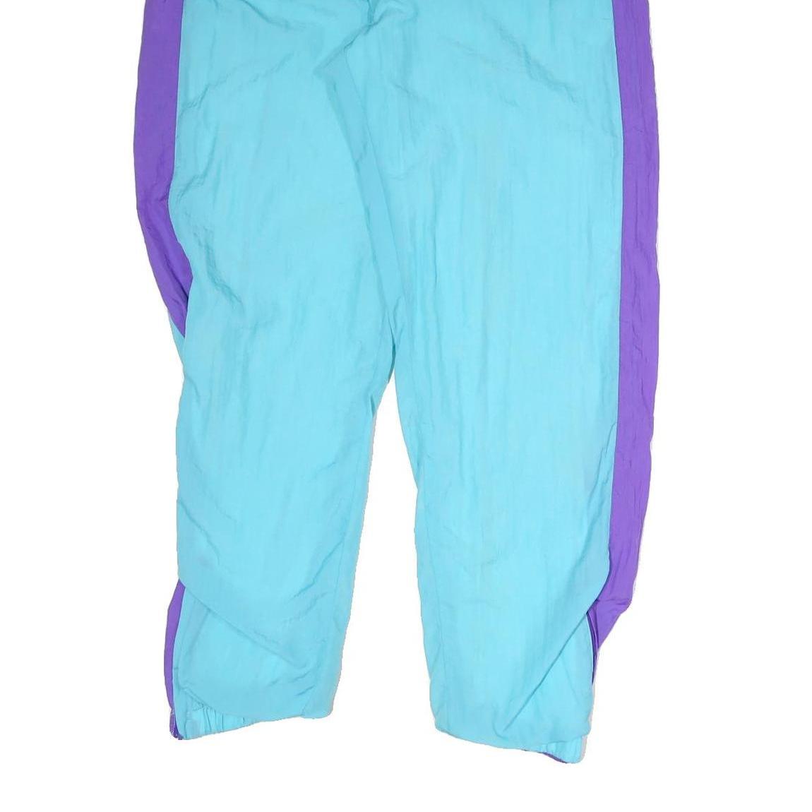 Mens Joggers Blue & Purple Regular Fit Tapered Leg M W31 L29 Lightweight