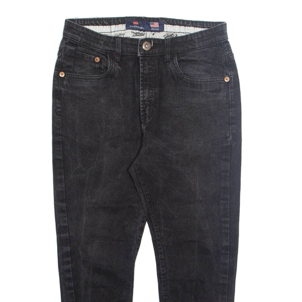 LEVI'S Mens Jeans Grey Regular Tapered W28 L23