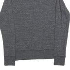 NIKE Mens Grey Sweatshirt Crew Neck XS Just Do It Logo Cotton Blend Pullover